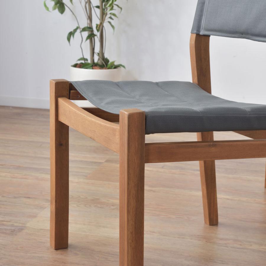 ダイニングチェア おしゃれ 木製 肘なし アームレス ダイニングチェアー チェア 椅子 メッシュ ウレタン 食卓椅子 アカシア |  | 01