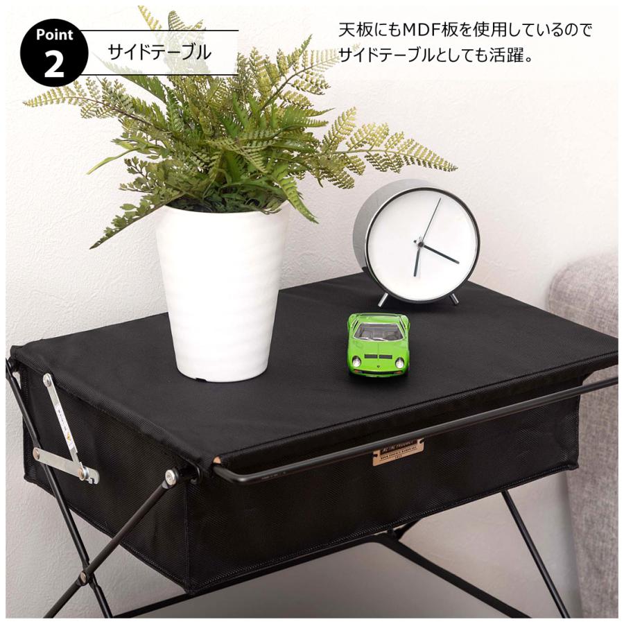 ラック 3段 おしゃれ 収納 棚 シェルフ 折りたたみ式 折り畳み式 コンパクト 持ち運び フック付き 引っ掛け 吊るし 玄関収納 アウトドア シンプル |  | 07