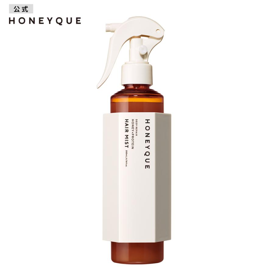 ヘアミスト ハニーク ディープリペア 2WAY モイスト 導入保水液ヘアミスト マヌカハニー はちみつ 蜜髪 200mL 単品 HONEYQUE | HONEYQUE | 01