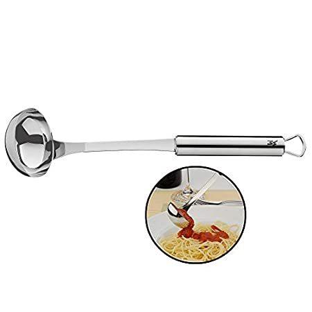 WMF Profi Plus Cromargan Partly Matt Sauce Ladle, 27 x 6.4 x 6.2 cm, Silver