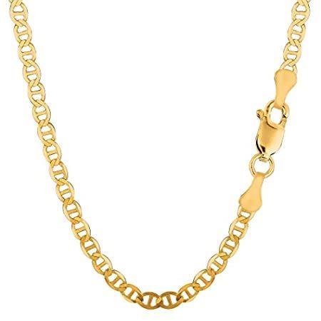 10k Yellow Gold Mariner Link Chain Necklace， 4.5mm， 20