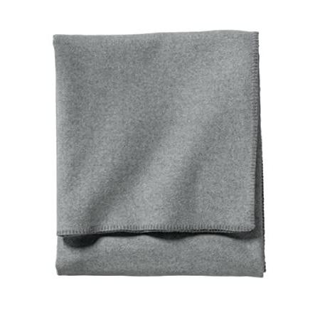 Pendleton， Eco-Wise Washable Wool Blanket， Grey Heather， Kingのサムネイル