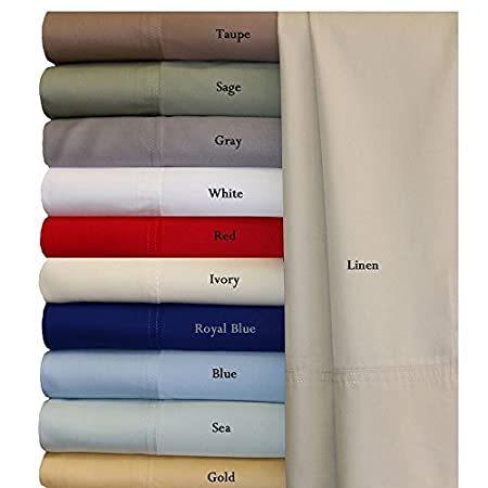 Royal Hotel Bedding King Linen-Beige Silky Soft Bed Sheets 100% Bamboo Visc