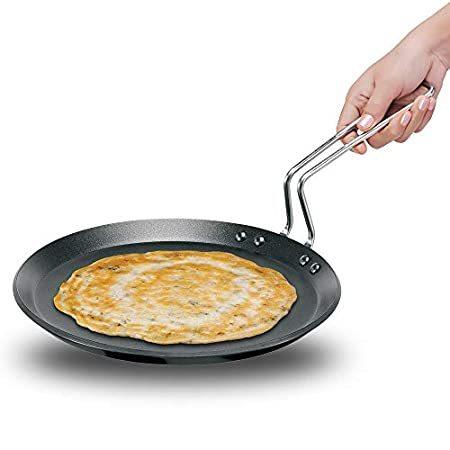 Hawkins　Futura　IQ45　Induction　Non-stick　Griddle,　Tava　Compatible　Flat　10-in