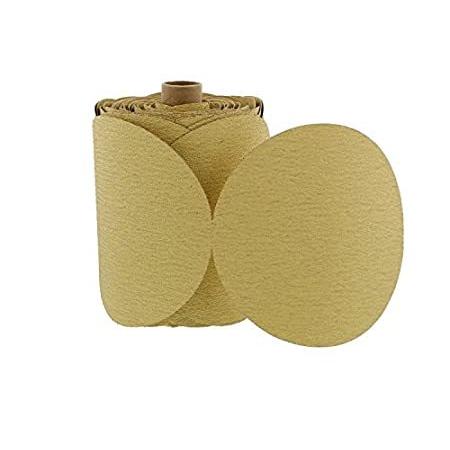 ABN 220 Grit Sandpaper Roll - 6 Inch Round Sanding Discs Aluminum Oxide San