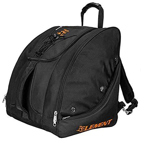 5th Element Bomber Boot Bag Black-Orange