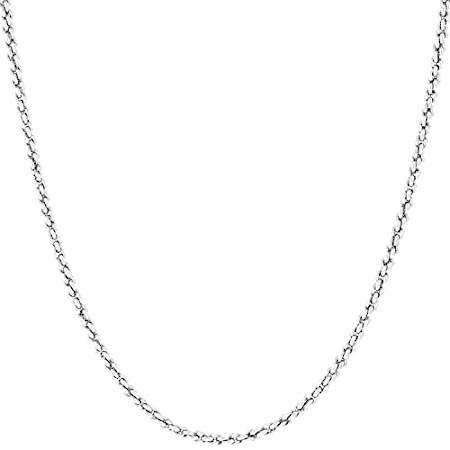 LIFETIME JEWELRY 1mm Rope Chain Necklace 24k Real Gold