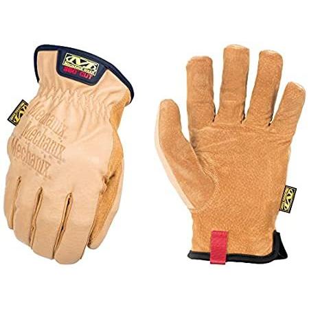 安いサイト メカニクスウェア(Mechanix Wear) 作業用手袋 ドュラハイド ドライバー ブラウン SM LD-C75-008 EN388:4X43F E