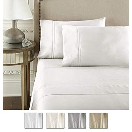 Luxury 100% CEA Certified Egyptian Cotton Sheet Bed Set | Extra-Long Staple