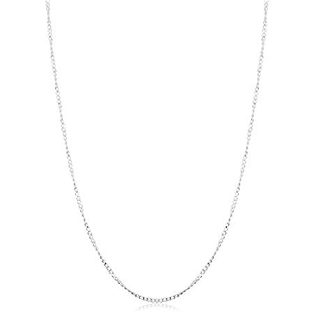 最安値で Silver Sterling Twisted Inch 24 Mm 1 2 Necklace Chain Curb ネックレス ペンダント