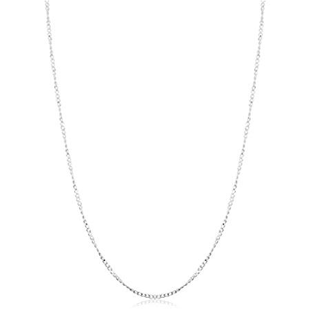 最安値で Silver Sterling Twisted Inch 24 Mm 1 2 Necklace Chain Curb ネックレス ペンダント