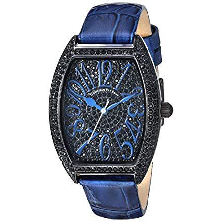 Christian Van Sant Women's Elegant - Black - Quartz Watch