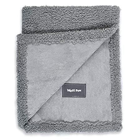 West Paw Big Sky Dog Blanket and Throw, Faux Suede Silky Soft Fleece Pet Th