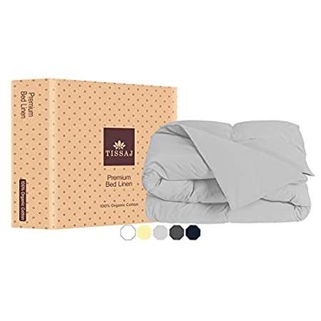 Duvet Cover King - Duvet Cover King & California King Size - Cloud Gray - 1