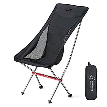 Naturehike 超軽量折りたたみ式キャンプチェア ハイバック軽量ポータブル コンパクト 高耐久 300ポンド 大人&子供用 バックパック ハイキ＿並行輸入品