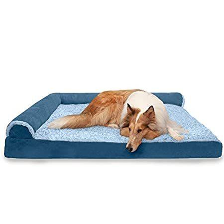 ネットワーク全体の最低価格に挑戦 STELLA STORE Yahoo!店Furhaven Cooling Gel Foam Pet Bed for Dogs and Cats - L Chaise Sofa Two-Ton