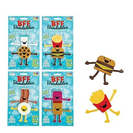 春のコレクション Fun Express BFF Food Bendables - Toys - 12 Pieces その他おもちゃ