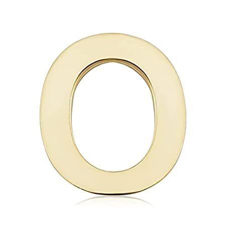 14k イエローゴールド アルファベットイニシャル スタッドピアス ミニマリストジュエリー 金属 不明 Cumszw8dpy ファッション Centralcampo Com Br