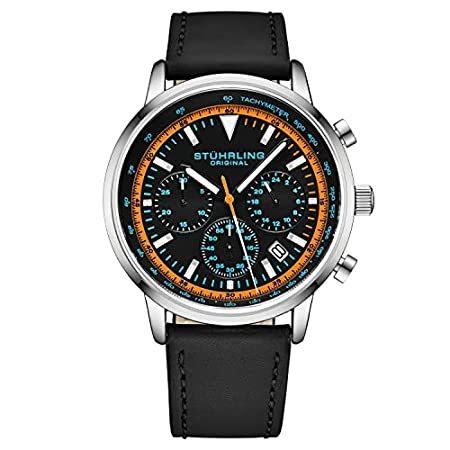 Stuhrling Original Mens Dress Watch Chronograph Analog Watch Dial with Date
