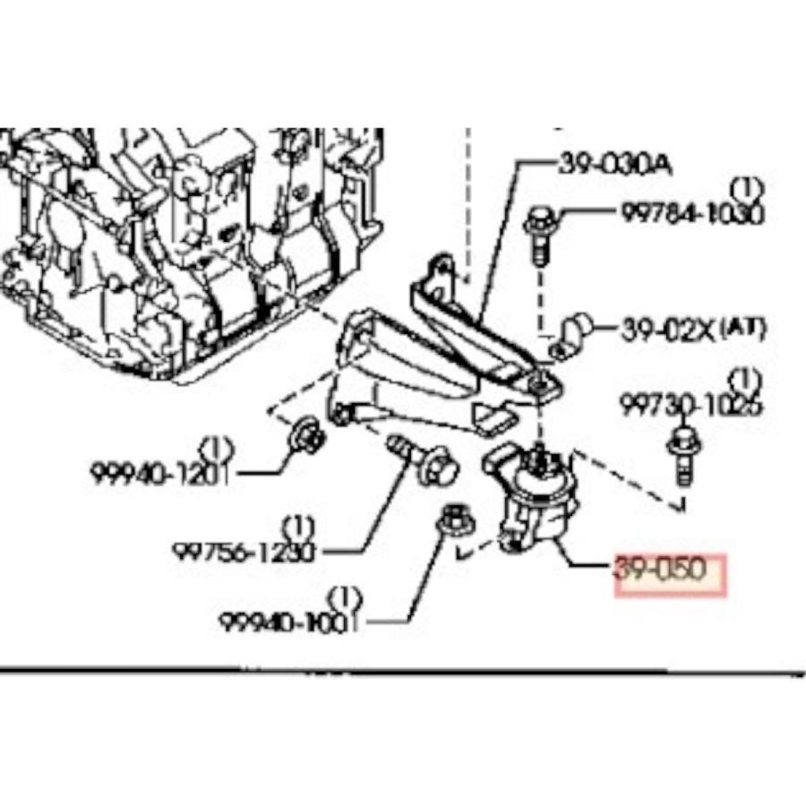 ☆新品未使用品☆ マツダ 純正 SE3P RX-8 エンジンマウントラバー 左側  