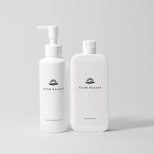 StemBeaute special set（ローション180ml）（body&facelotion 180ml ＋ boostergel 150ml）約１ヶ月分（全身の使用で） | 