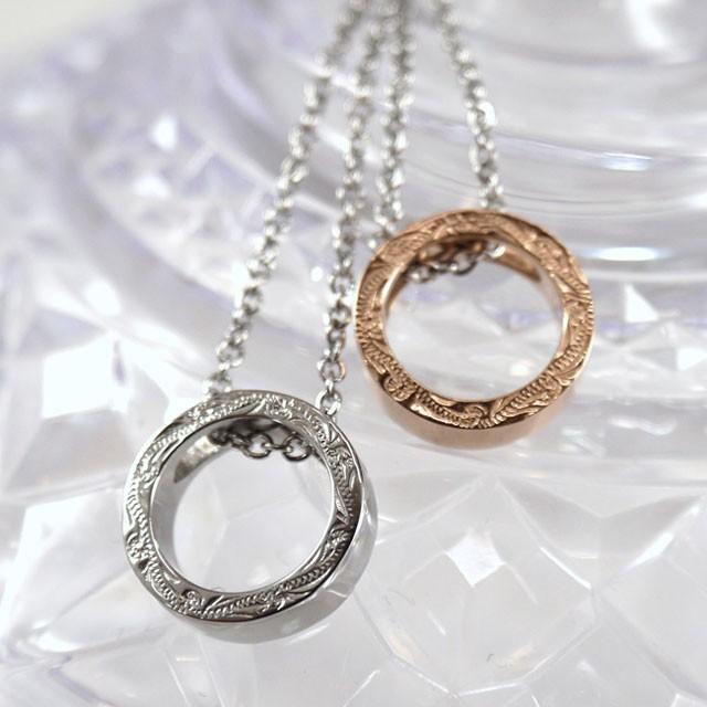 ハワイアンジュエリー ペアネックレス サージカルステンレス 金属アレルギー対応 メンズ レディース カップルの画像
