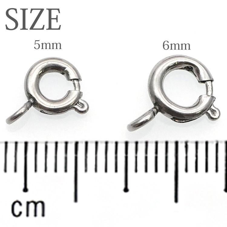 アクセサリーパーツ 引き輪 ハンドメイド 手芸 サージカルステンレス