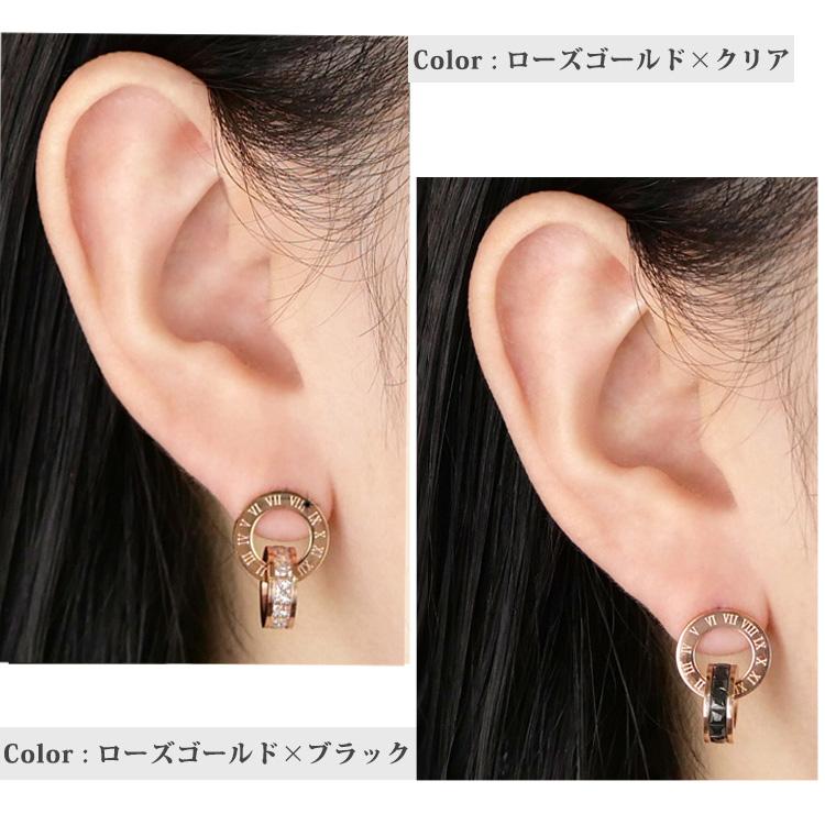 ピアス つけっぱなし サージカルステンレス 金属アレルギー対応