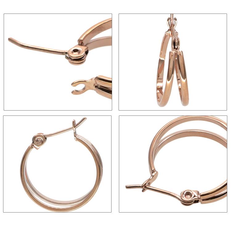 ピアス 金属アレルギー対応 [EMBELLIR] ステンレス レディース
