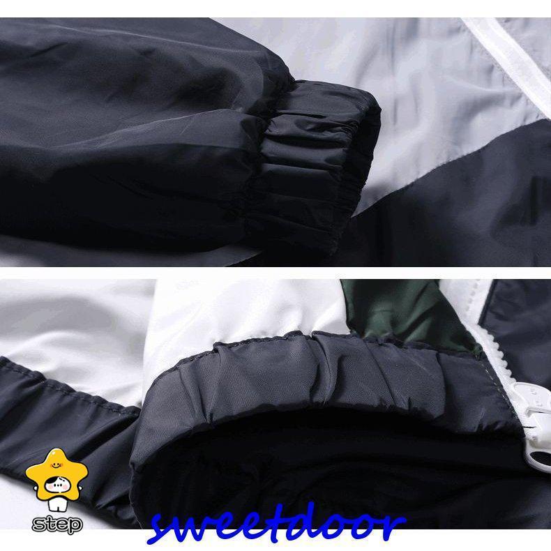 ウインドブレーカーマウンテンパーカーメンズレディース男女兼用ウインドブレーカーパーカーフード付きポケットブルソンアウターライトア |  | 10