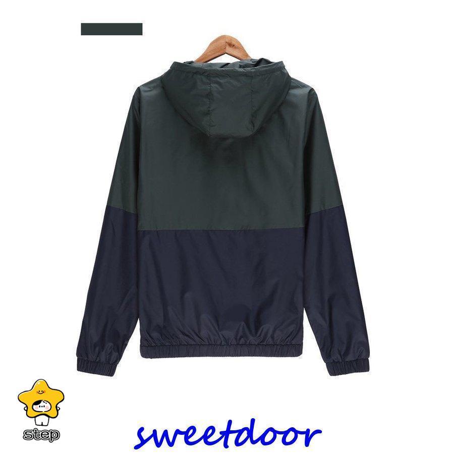 ウインドブレーカーマウンテンパーカーメンズレディース男女兼用ウインドブレーカーパーカーフード付きポケットブルソンアウターライトア |  | 01