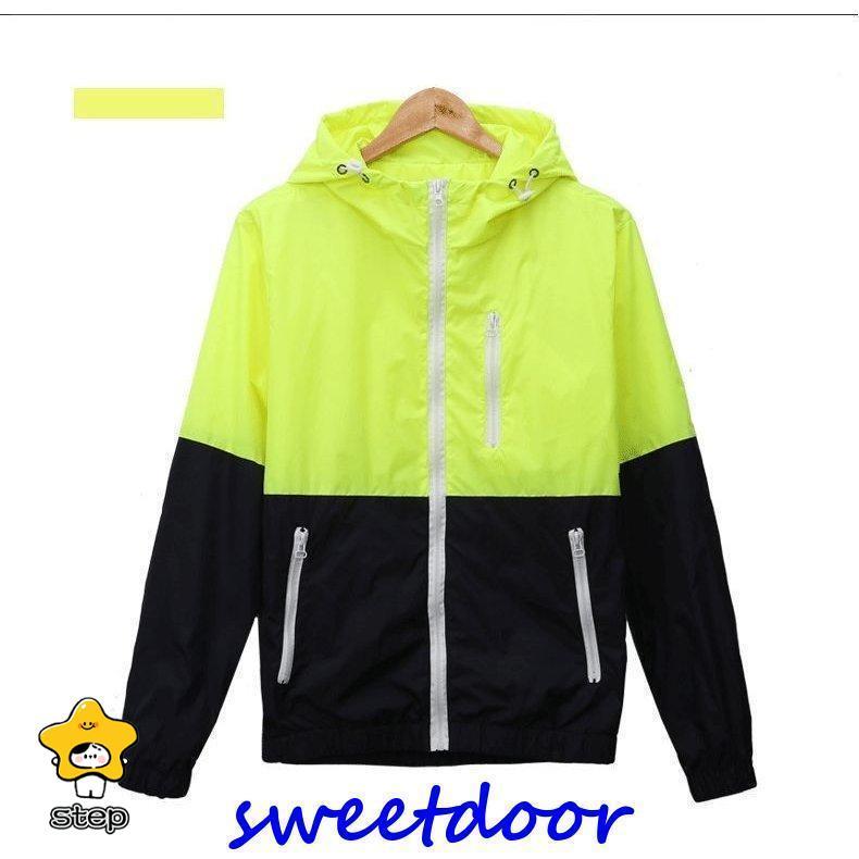 ウインドブレーカーマウンテンパーカーメンズレディース男女兼用ウインドブレーカーパーカーフード付きポケットブルソンアウターライトア |  | 05