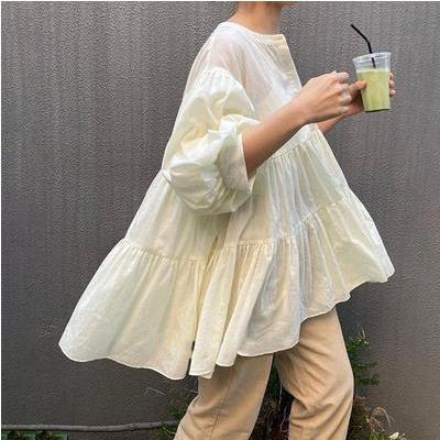シャツブラウス レディース 新色追加 チュニック トップス