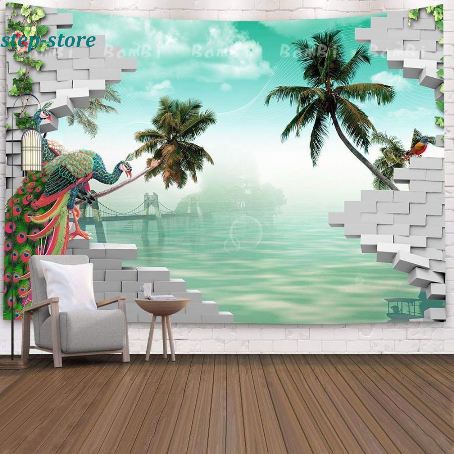 壁掛けシルクタペストリーラグ(ピカソ風デザイン)