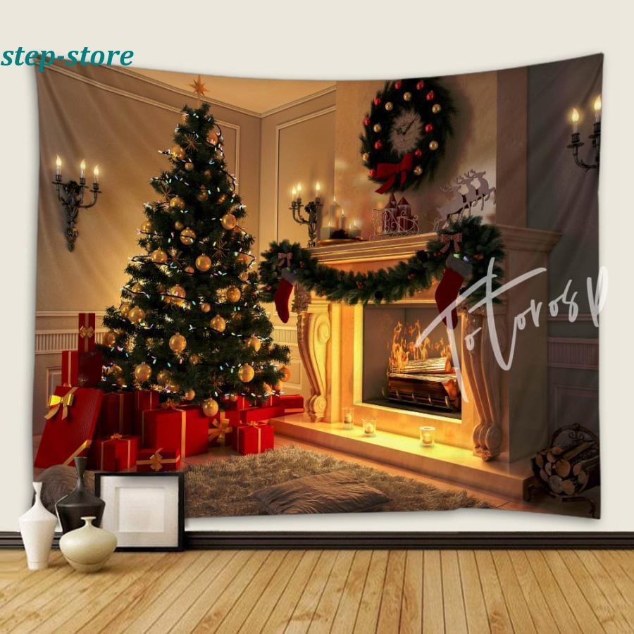 タペストリー クリスマス おしゃれ クリスマスツリー 北欧 インテリア