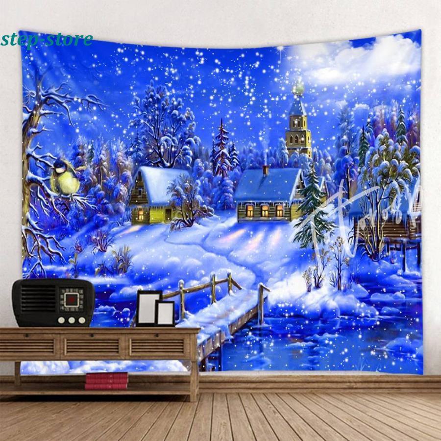 タペストリー クリスマス おしゃれ クリスマスツリー 北欧