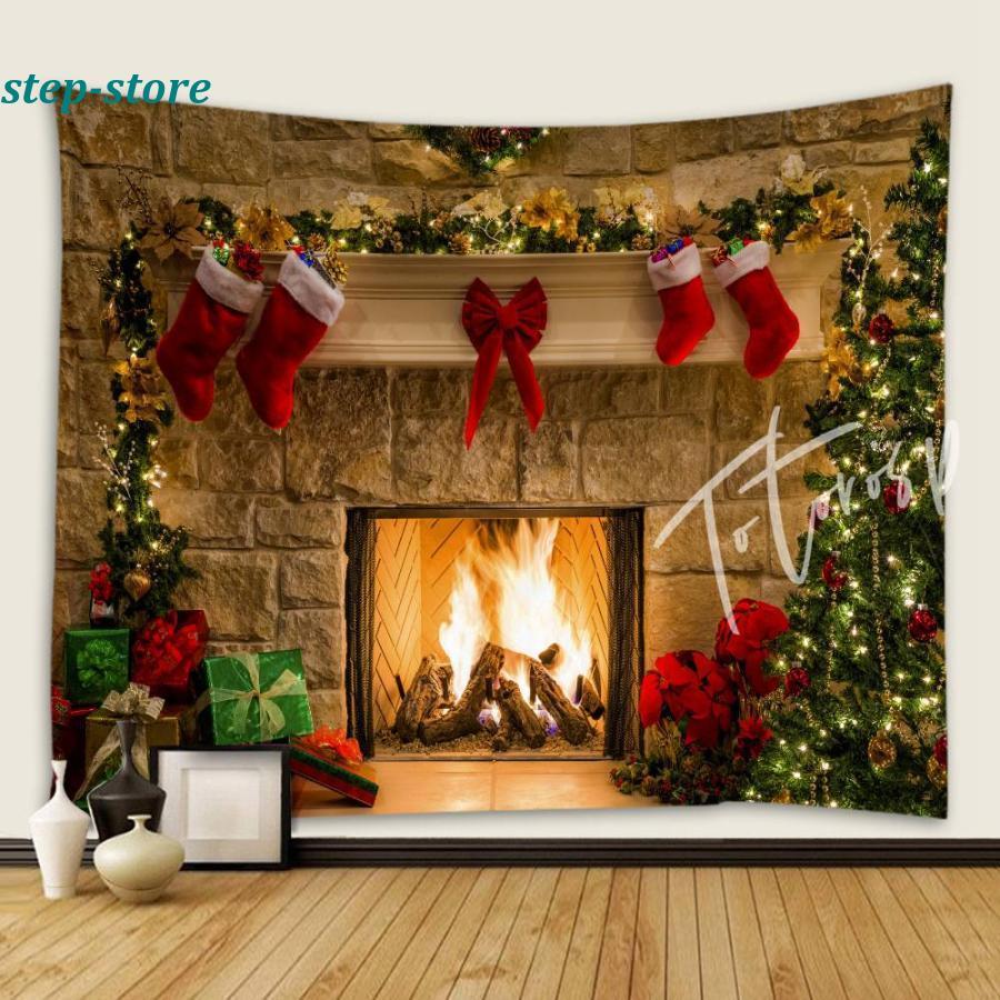 タペストリー クリスマス おしゃれ クリスマスツリー 北欧