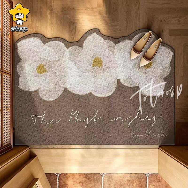 玄関マット おしゃれ ラグマット ラグ カーペット マット 北欧 屋外 屋内 洗える 室内 玄関 オーダーメイド | ブランド登録なし | 03