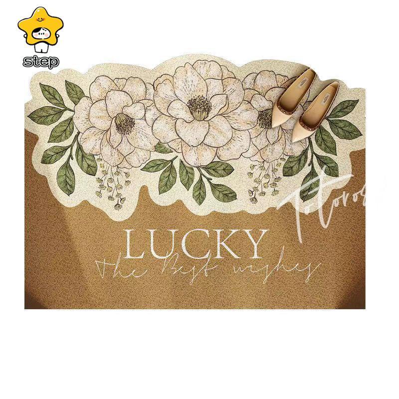 玄関マット おしゃれ ラグマット ラグ カーペット マット 北欧 屋外 屋内 洗える 室内 玄関 オーダーメイド | ブランド登録なし | 06