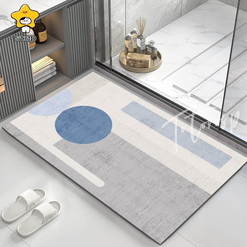 バスマット 速乾 おしゃれ 玄関マット ラグマット 厚手 北欧 屋内 室内 足拭き タオル 吸水マット | ブランド登録なし | 10