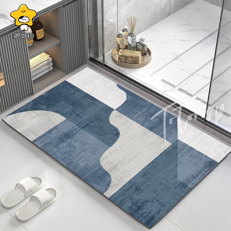 バスマット 速乾 おしゃれ 玄関マット ラグマット 厚手 北欧 屋内 室内 足拭き タオル 吸水マット | ブランド登録なし | 01