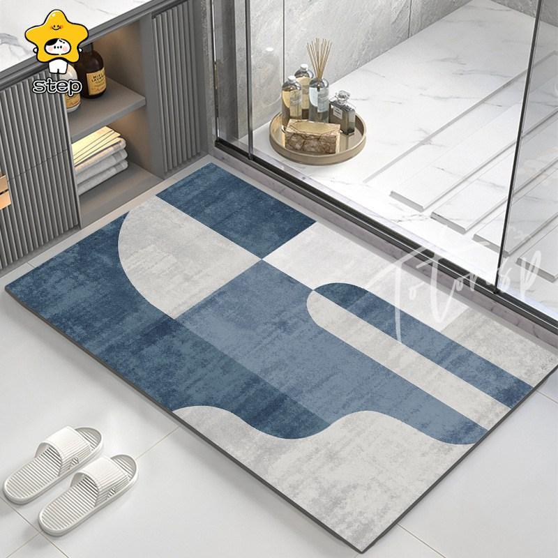 バスマット 速乾 おしゃれ 玄関マット ラグマット 厚手 北欧 屋内 室内 足拭き タオル 吸水マット | ブランド登録なし | 02
