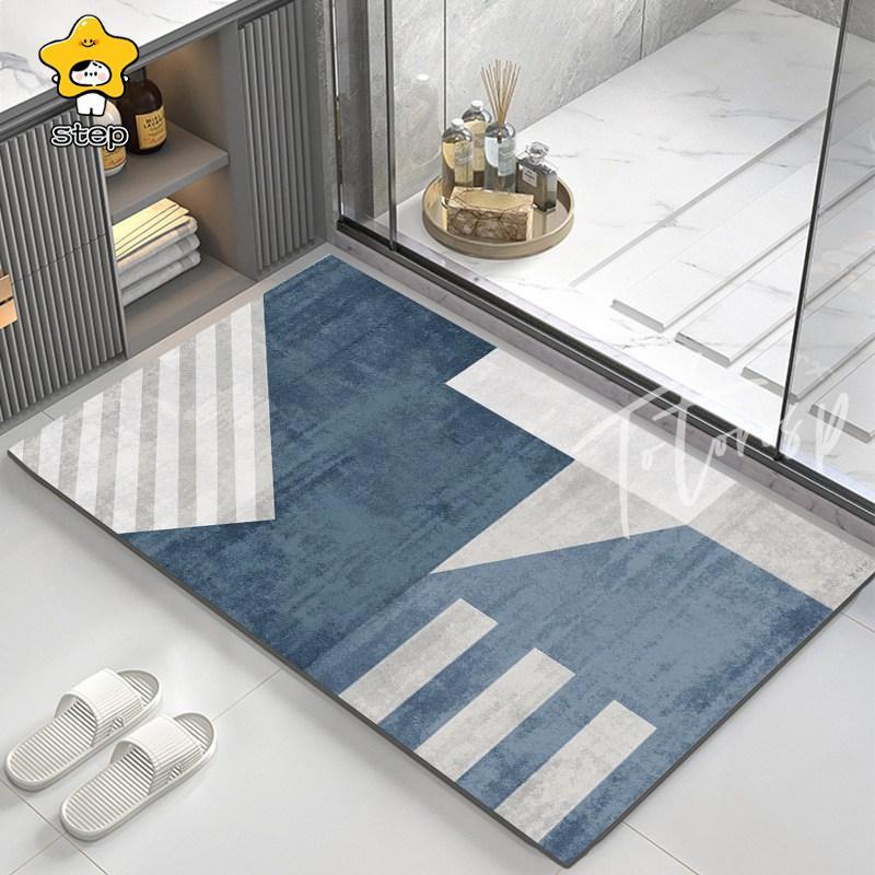 バスマット 速乾 おしゃれ 玄関マット ラグマット 厚手 北欧 屋内 室内 足拭き タオル 吸水マット | ブランド登録なし | 06