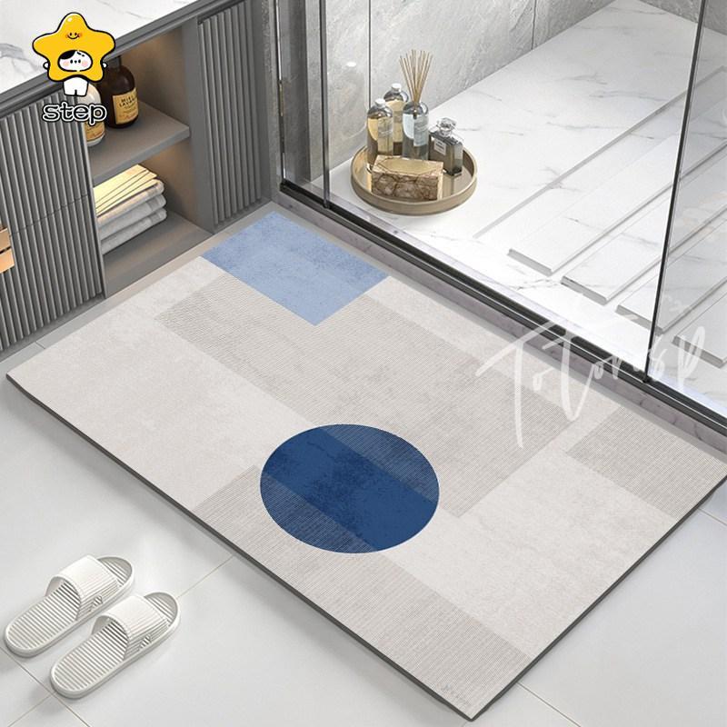 バスマット 速乾 おしゃれ 玄関マット ラグマット 厚手 北欧 屋内 室内 足拭き タオル 吸水マット | ブランド登録なし | 07
