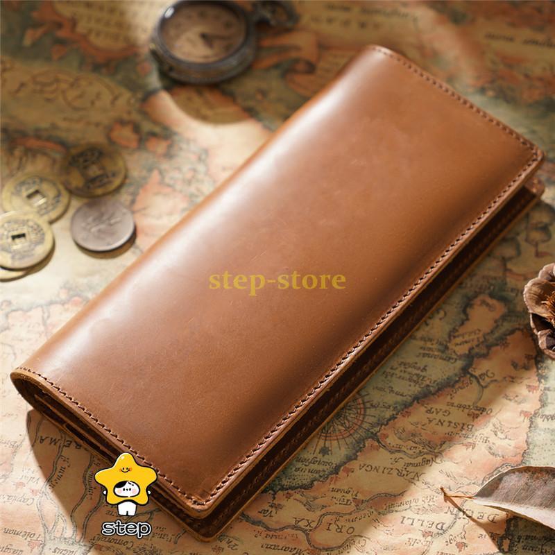 長財布 メンズ 財布 本革 無地 ウォレット ロングウォレット 多