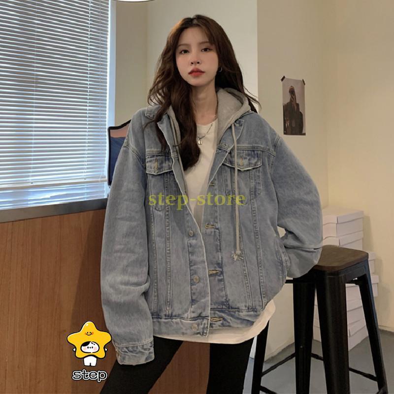 ジャケット レディース デニム パーカー 長袖 フード付き トップス