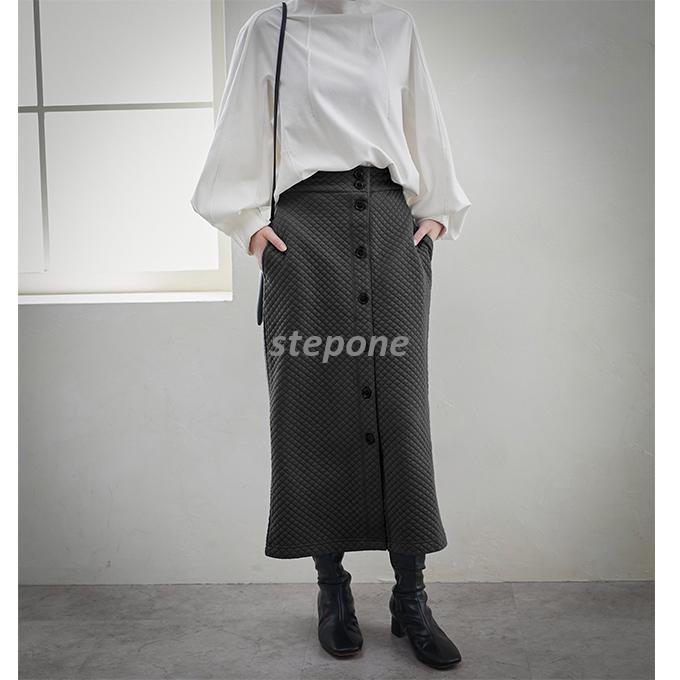 春服 秋冬 タイトスカート ハイウエスト レディース