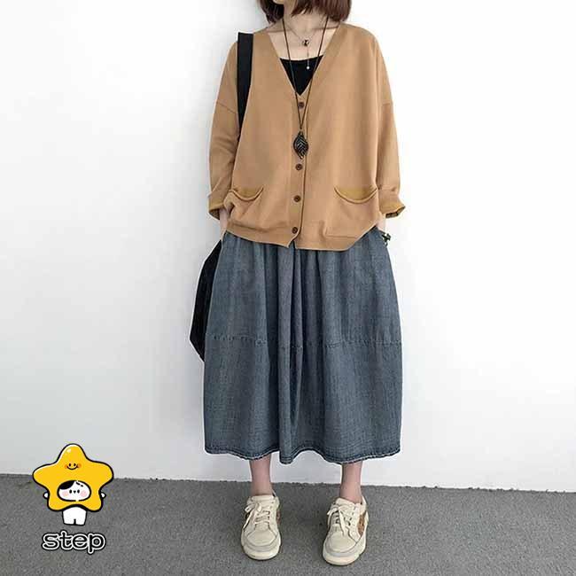 コットンニットカーディガン カーディガン ニットカーディガン ニット ゆるカーディガン ニットカーデ 羽織り レディース 大人カジュアル 大人可愛い | ブランド登録なし | 16