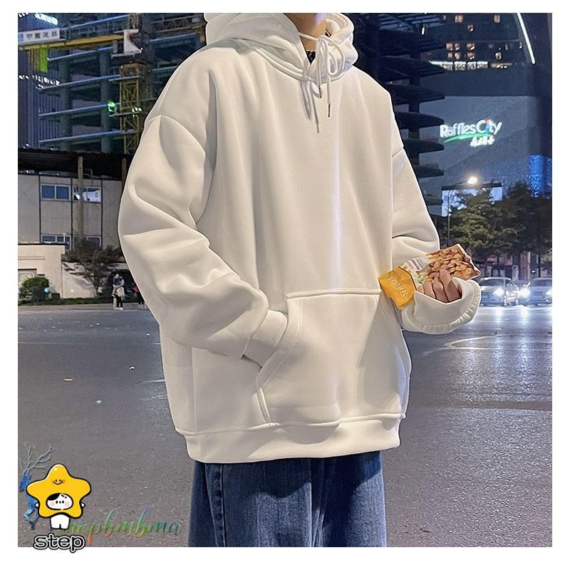 ビッグシルエットパーカー 韓国 ファッション スウェット パーカー