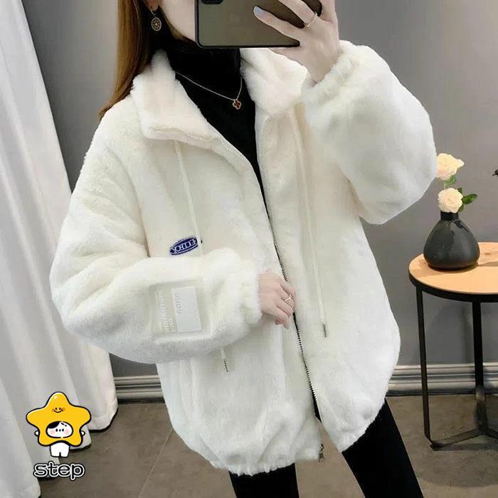新品 YECCA VECCA テディ ボア ブルゾン ジャケット もこもこ 白 新品 YECCA VECCA テディ ボア ブルゾン ジャケット もこもこ 白
